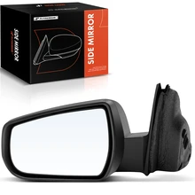 2013-2015 Chevrolet Malibu Left Driver Side Mirror, Powered, with Heated, Smooth Black A-Premium APMI812