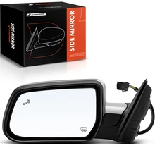 Driver Chrome Mirror with Power Glass Adjust