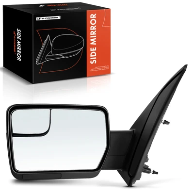 Driver Smooth Black Mirror with Power Glass Adjust