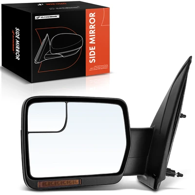 Driver Chrome Mirror with Power Glass Adjust