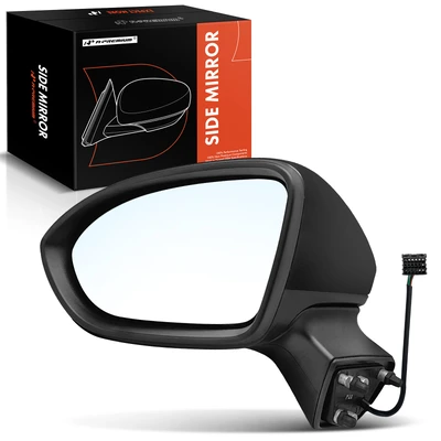 Driver Black Mirror with Power Glass Adjust