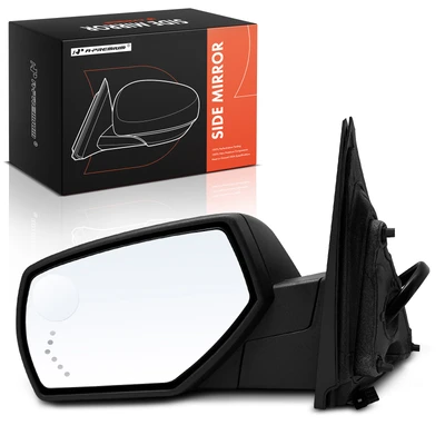 Driver Textured Black Mirror with Power Glass Adjust