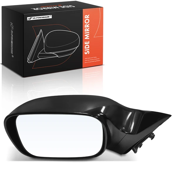 2005-2010 Toyota Avalon Left Driver Side Mirror, Powered 2005-2010 Toyota Avalon, Smooth Black A-Premium APMI2978TW