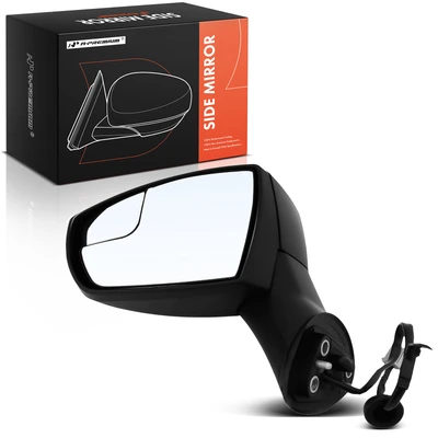 Driver Black Mirror with Power Glass Adjust
