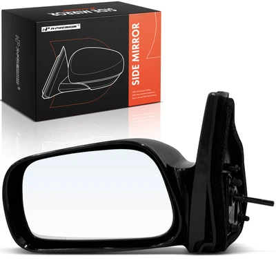 Driver Black Mirror with Manual Glass Adjust