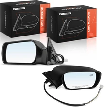 2000-2004 Toyota Avalon Left & Right Mirror, with Heating, Power Adjustment, Black A-Premium APMI2988TW
