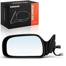 Driver Power Mirror with Heated Smooth Black 5 Pins