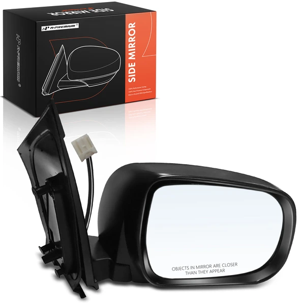 Right Passenger Side Mirror, Powered, Textured Black A-Premium APMI3008TW