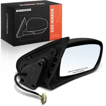 1999-2002 Nissan Quest Passenger Side Mirror Assembly, Power Adjustment, Power Folding, Textured Black A-Premium APMI3226TW