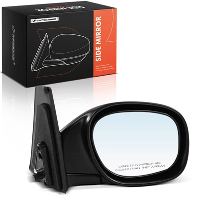 Passenger Smooth Black Mirror with Manual Adjustment