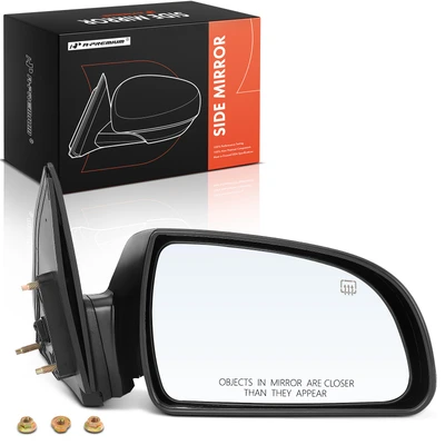 Passenger Black Power Heated Mirror
