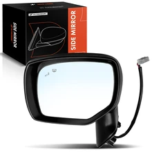 2017-2018 Subaru Forester Left Driver Side Mirror, Powered, with Heated, Textured Black A-Premium APMI1266TW