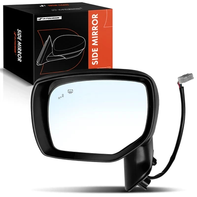 Driver Black Mirror with Power Glass Adjust