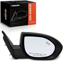 2009-2013 Mazda 6 Right Passenger Side Mirror, Powered 2009-2013 Mazda 6, Smooth Black A-Premium APMI1292TW
