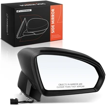 2022-2024 Volkswagen Taos Right Passenger Side Mirror, Powered 2022-2024 Volkswagen Taos, Textured Black A-Premium APMI2484