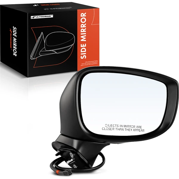 2017-2022 Mazda CX-5 Right Passenger Side Mirror, Powered, Black A-Premium APMI197