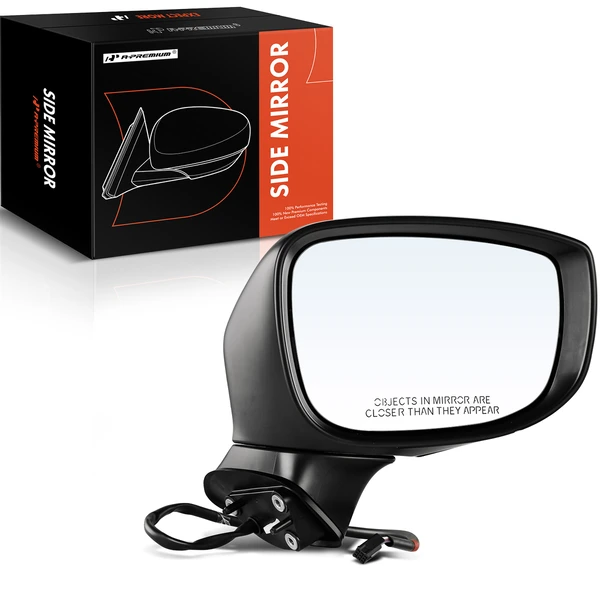 2017-2022 Mazda CX-5 Right Passenger Side Mirror, Powered, White & Black A-Premium APMI155