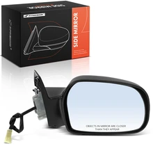 1999-2005 Suzuki Grand Vitara Passenger Side Mirror Assembly, Power Adjustment, Manual Folding, Primed Black A-Premium APMI2714TW
