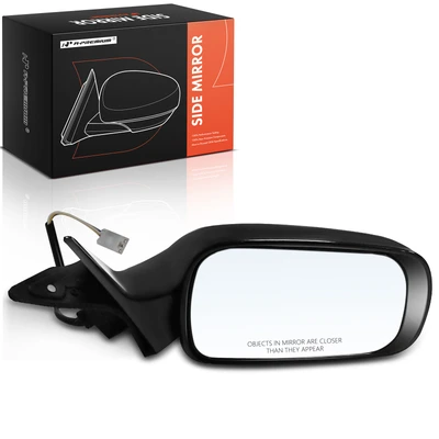 Passenger Power Mirror Smooth Black