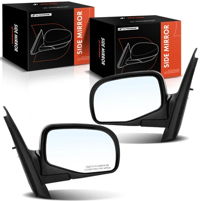 2 Pcs Driver & Passenger Black Mirror