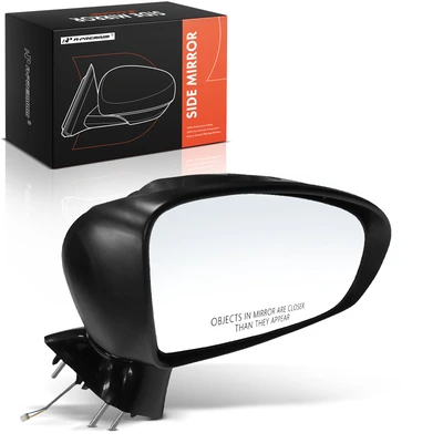 Right Mirror, Power Adjustment, Manual Folding, Textured Black A-Premium APMI3032TW