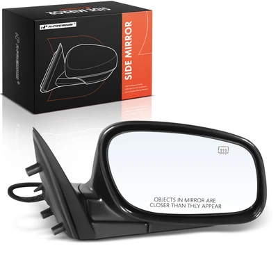Passenger Black Power Mirror with Heated