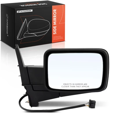 Front Right Black Power Heated Mirror