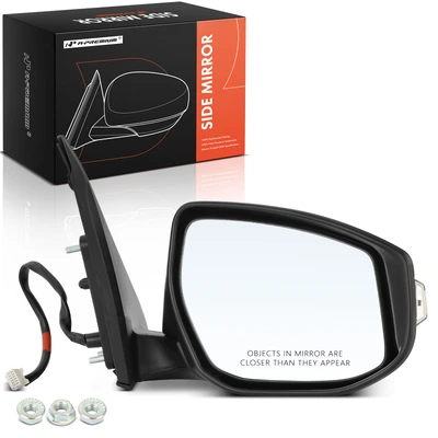 Passenger Black Power Mirror 5-Pin