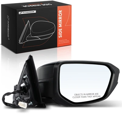 Front Passenger Black Power Heated Mirror with 5-Pin