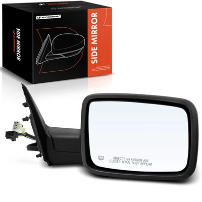 Passenger Chrome Mirror with Power Glass Adjust