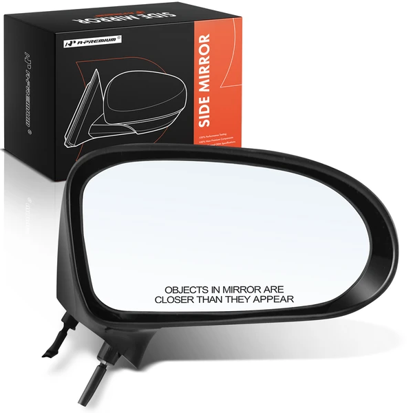 1992-1999 Oldsmobile 88 Right Passenger Side Mirror, Manual, Black A-Premium APMI2728TW
