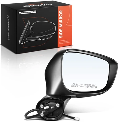 2015-2016 Mazda CX-5 Right Passenger Side Mirror, Powered, with Heated, Black A-Premium APMI049