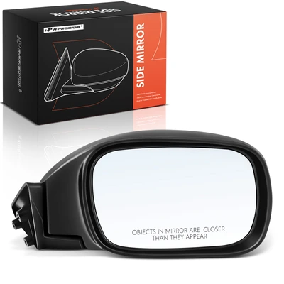Passenger Black Manual Mirror