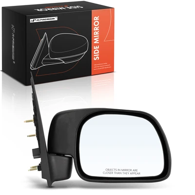 Passenger Black Manual Mirror