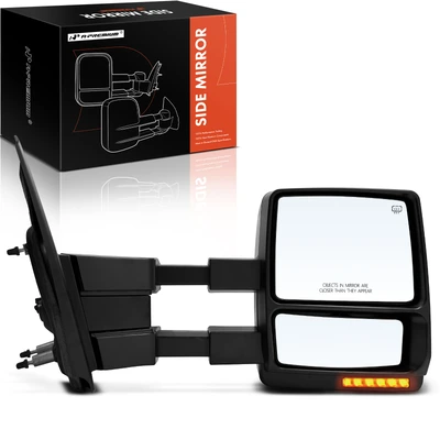 Passenger Textured Black Mirror with Power Glass Adjust