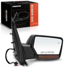 Passenger Chrome Mirror with Power Glass Adjust