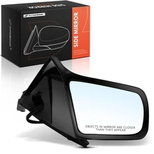1987-1993 Ford Mustang Right Passenger Side Mirror, Powered 1987-1993 Ford Mustang, Black A-Premium APMI2749TW