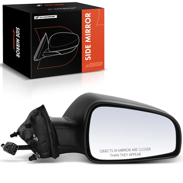 Right Passenger Side Mirror, Powered, with Heated, Primed Black A-Premium APMI1345TW