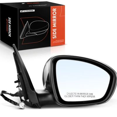 Passenger Black Mirror with Manual Glass Adjust