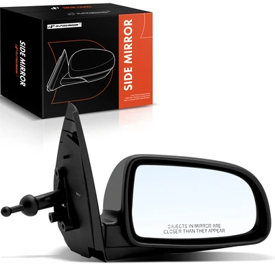 Passenger Black Mirror with Manual Glass Adjust