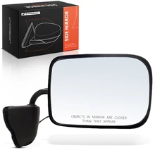 1994 Dodge B150 Passenger Side Mirror Assembly, Power Adjustment, Manual Folding, Textured Black A-Premium APMI2748TW