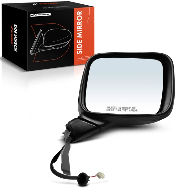 2015-2023 Jeep Renegade Right Passenger Side Mirror, Manual, Textured Black A-Premium APMI1423TW