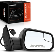 Right Black Mirror with Power Adjust & Blind Spot Glass