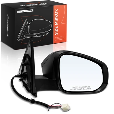 Passenger Power Mirror with Manual Fold Heated