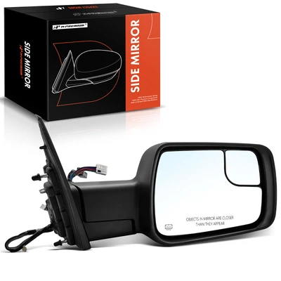 Passenger Chrome Mirror with Power Glass Adjust