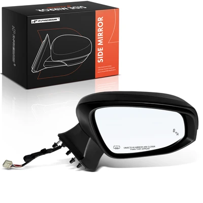 Passenger Power Mirror with Heated Puddle Lamp View