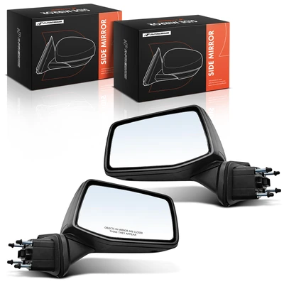 2 Pcs Power Mirror with Manual Folding Heated Sensor