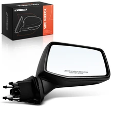 Right Mirror, with Heating, Power Adjustment, Manual Folding, Chrome A-Premium APMI3443TW