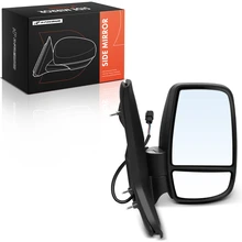 2020-2023 Ford Transit-250 Right Mirror, with Heating, Power Adjustment, Power Folding, Textured Black A-Premium APMI3447TW