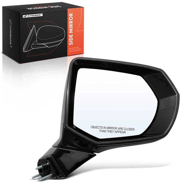 2021-2024 GMC Yukon Right Passenger Side Mirror, Powered, with Heated, Smooth Black A-Premium APMI3156TW